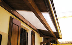 coperture in legno per l'esterno