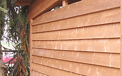 coperture in legno per l'esterno