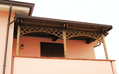 Copri Balcone in Legno
