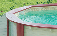 piscina in legno