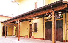 Porticato in legno