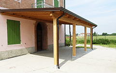 Porticato in legno