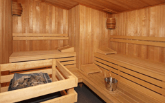 sauna finlandese